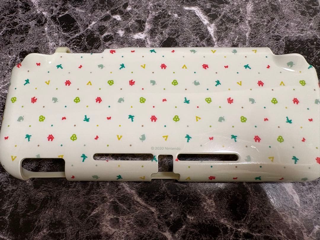 スイッチライト　ジャンク品　ターコイズ　あつ森カバー付き　本体のみ