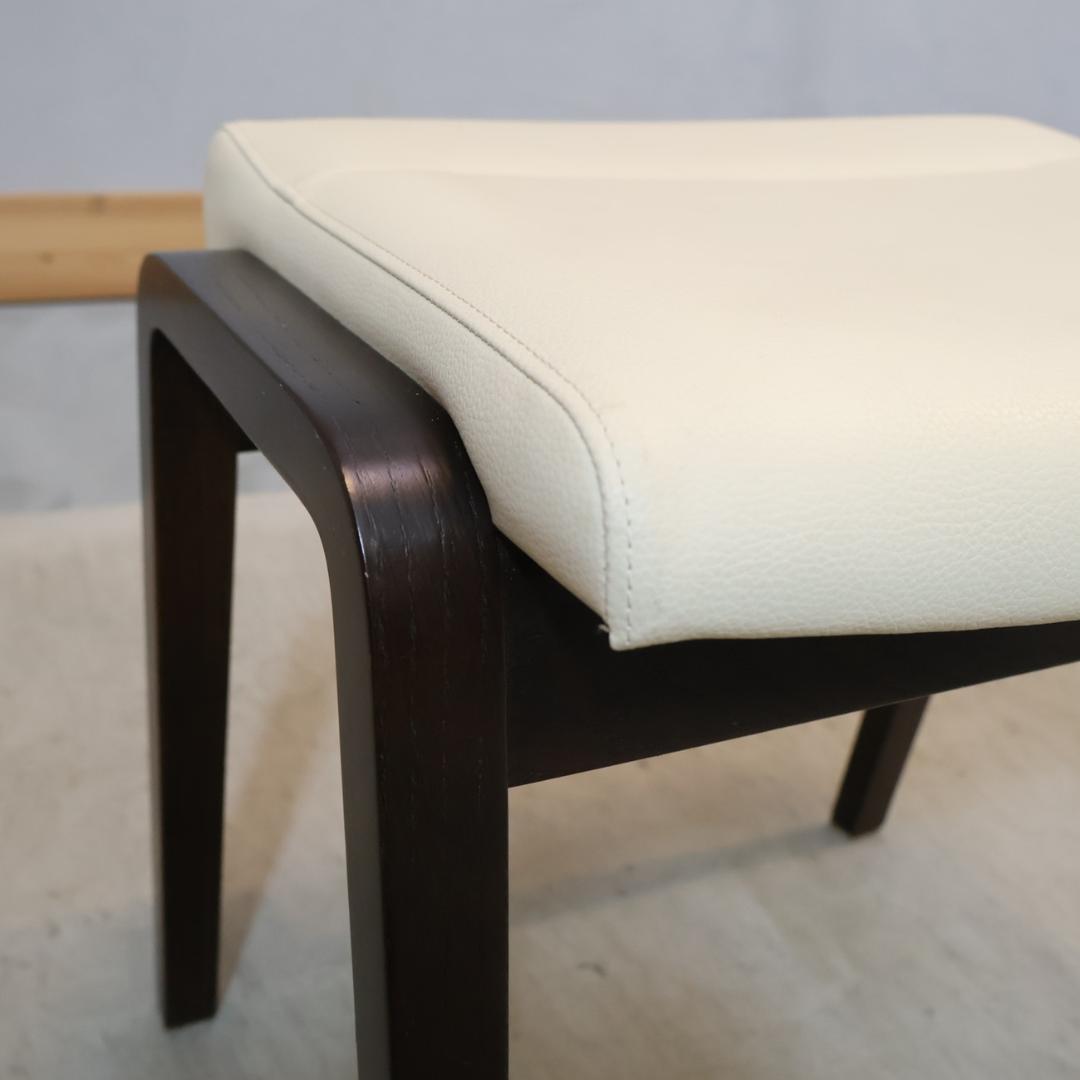 karimoku カリモク家具 オーク材 スツール スタッキング 椅子2脚セット