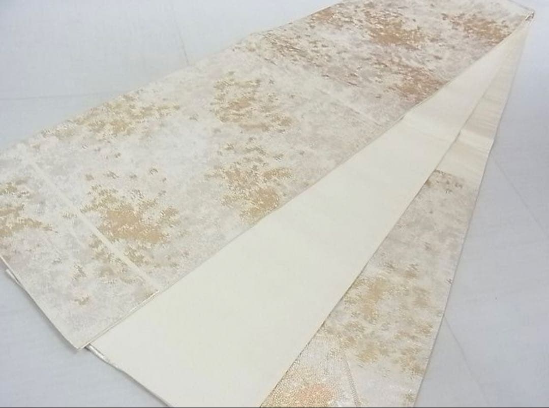 振袖 フルセット6点サイズM〜L正絹　扇面吉花鳥　売り切り終了