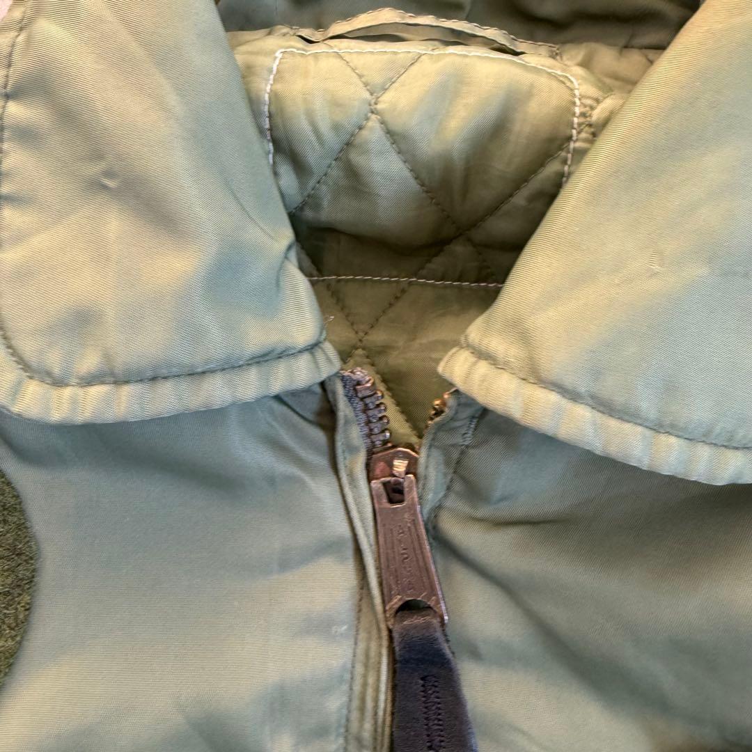 00s アルファ フライトジャケット カーキ L