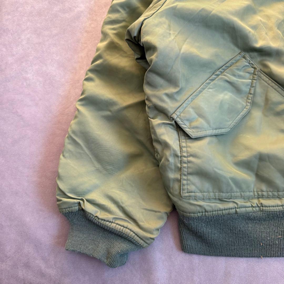 00s アルファ フライトジャケット カーキ L