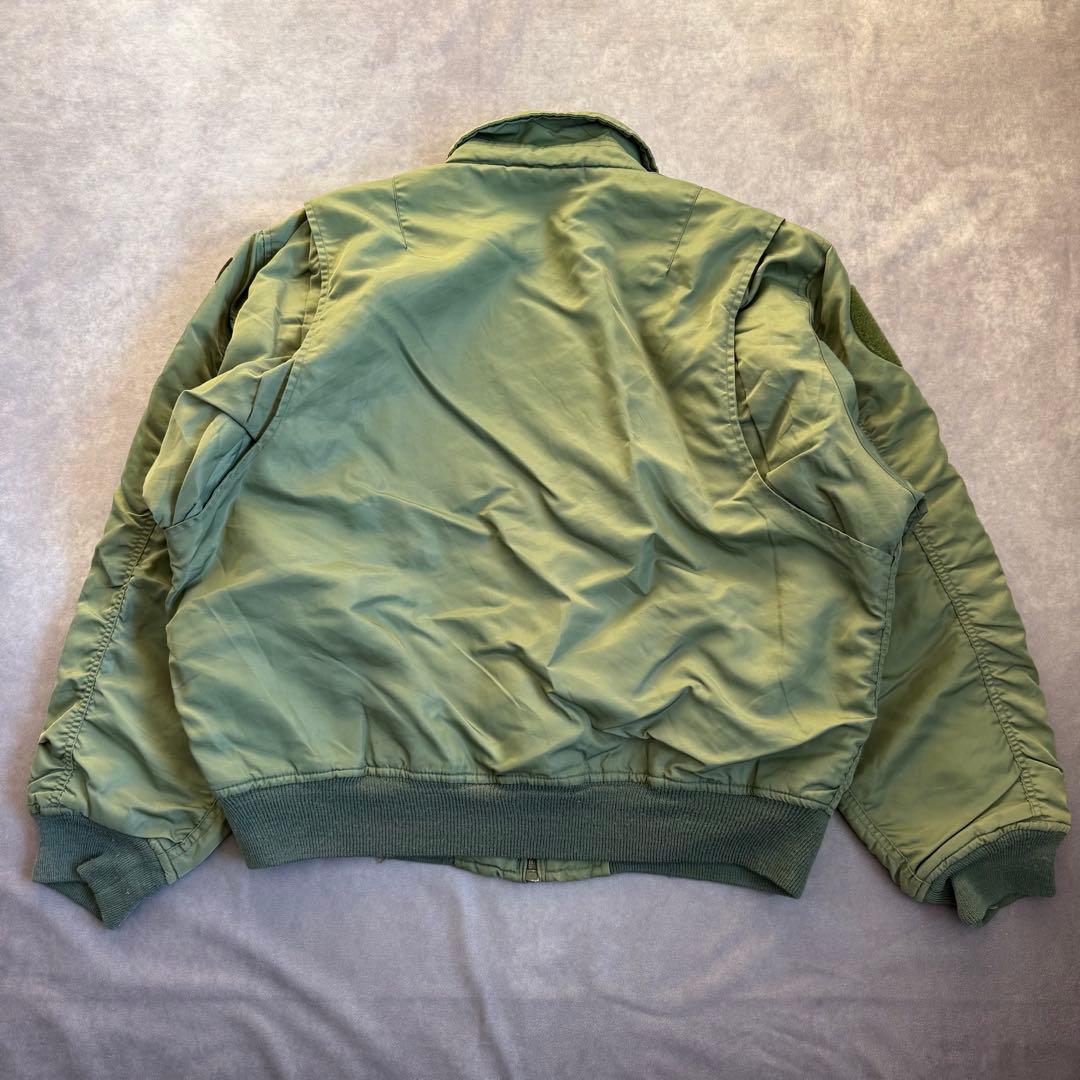 00s アルファ フライトジャケット カーキ L