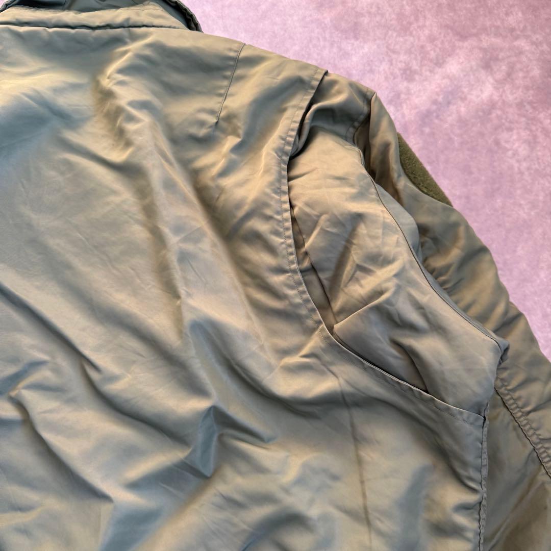 00s アルファ フライトジャケット カーキ L