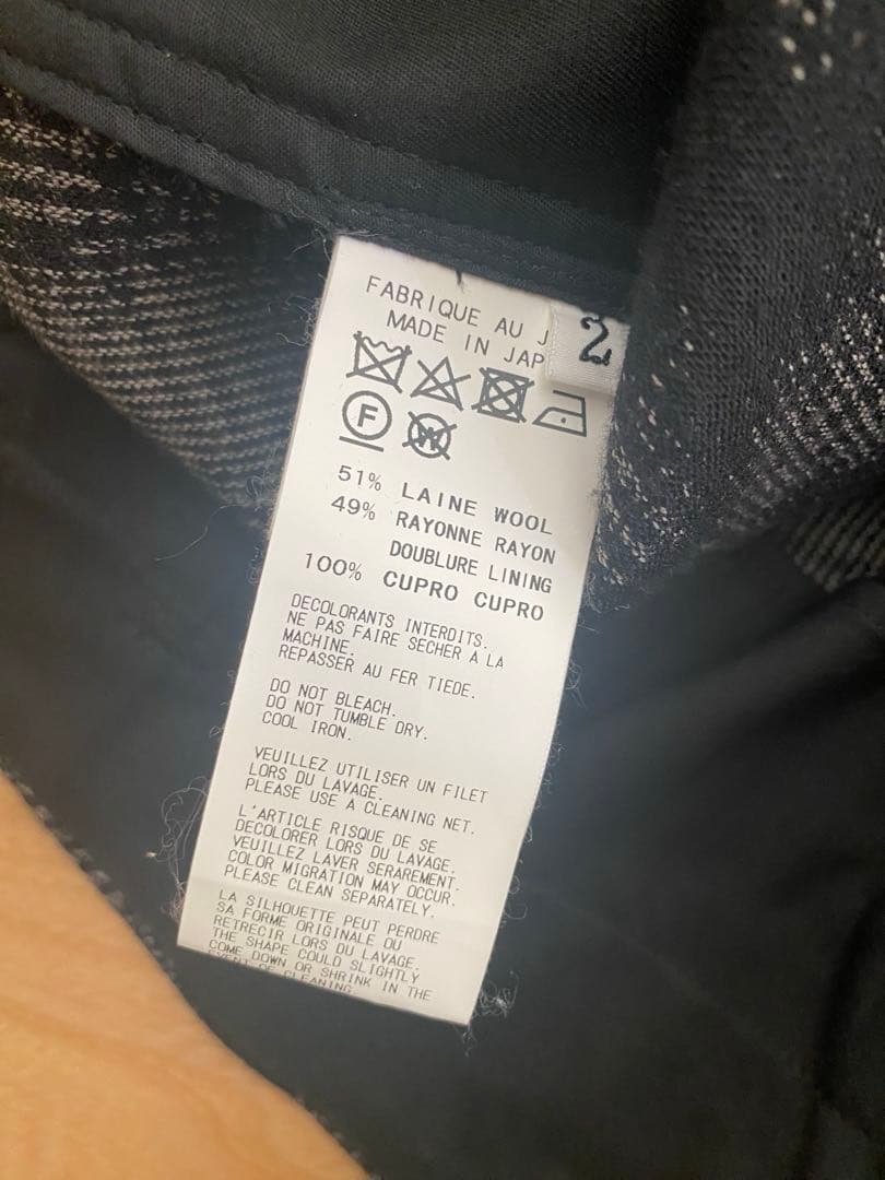 達達　　yohji yamamoto 19ss blackscandal