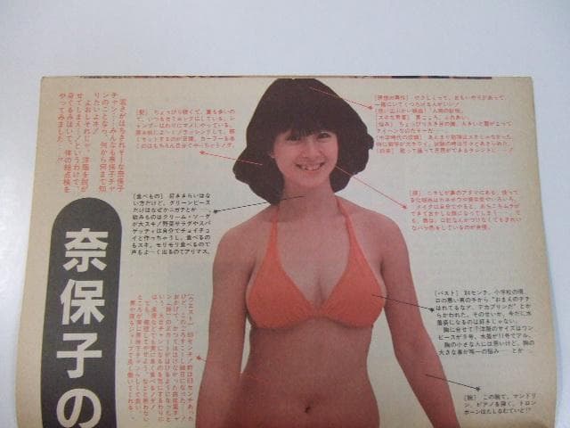 河合奈保子ブック 近代映画 昭和56年6月号特別付録