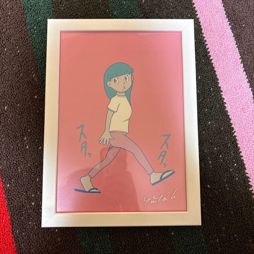 最終値下げ!!ハシヅメユウヤ直筆サイン入りポスター