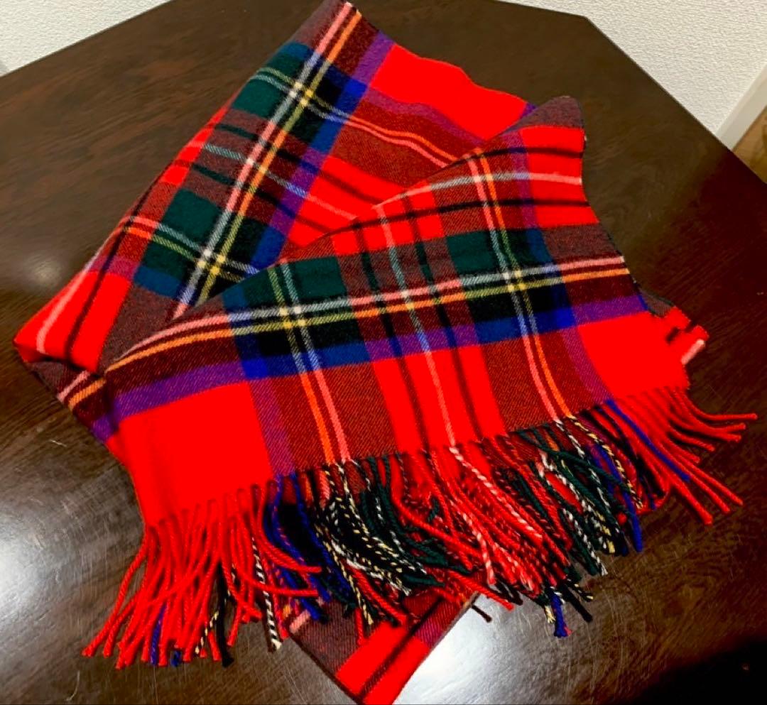 Johnstons ジョンストンズ ストール　ロイヤルスチュワート