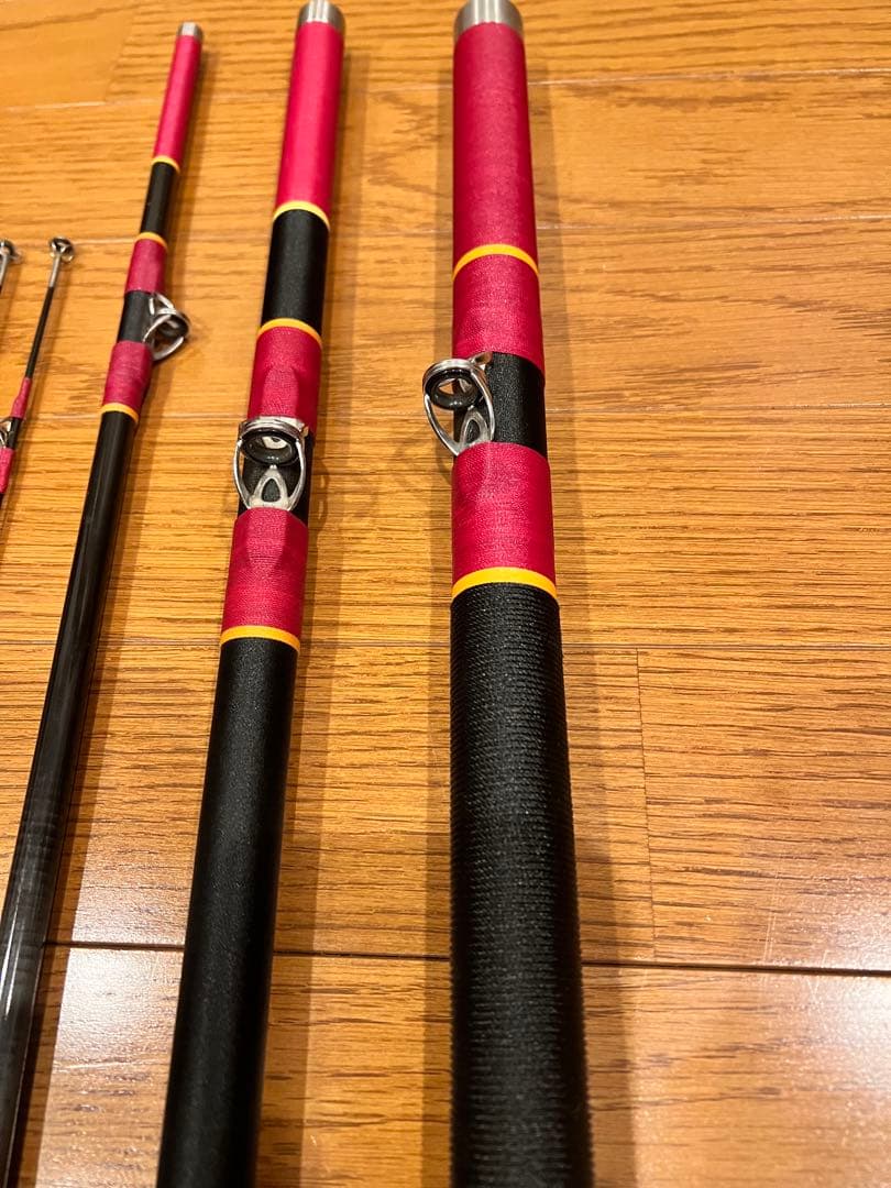 まる がまかつ がま石 18号 並継 5.4m　石鯛 未使用に近い