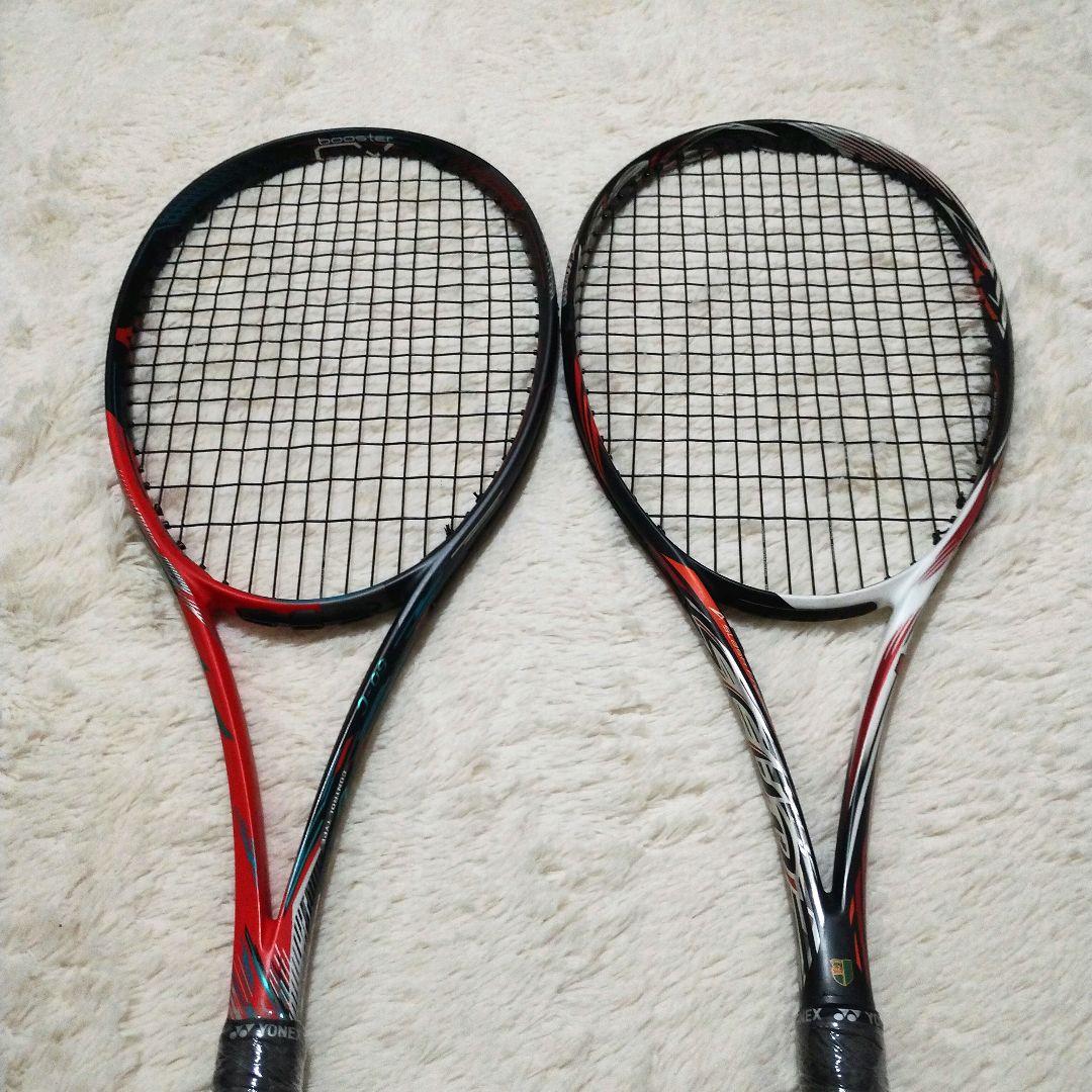 【美品】ミズノ・軟式テニスラケット・ソフトテニスラケット・4本セット・TYST