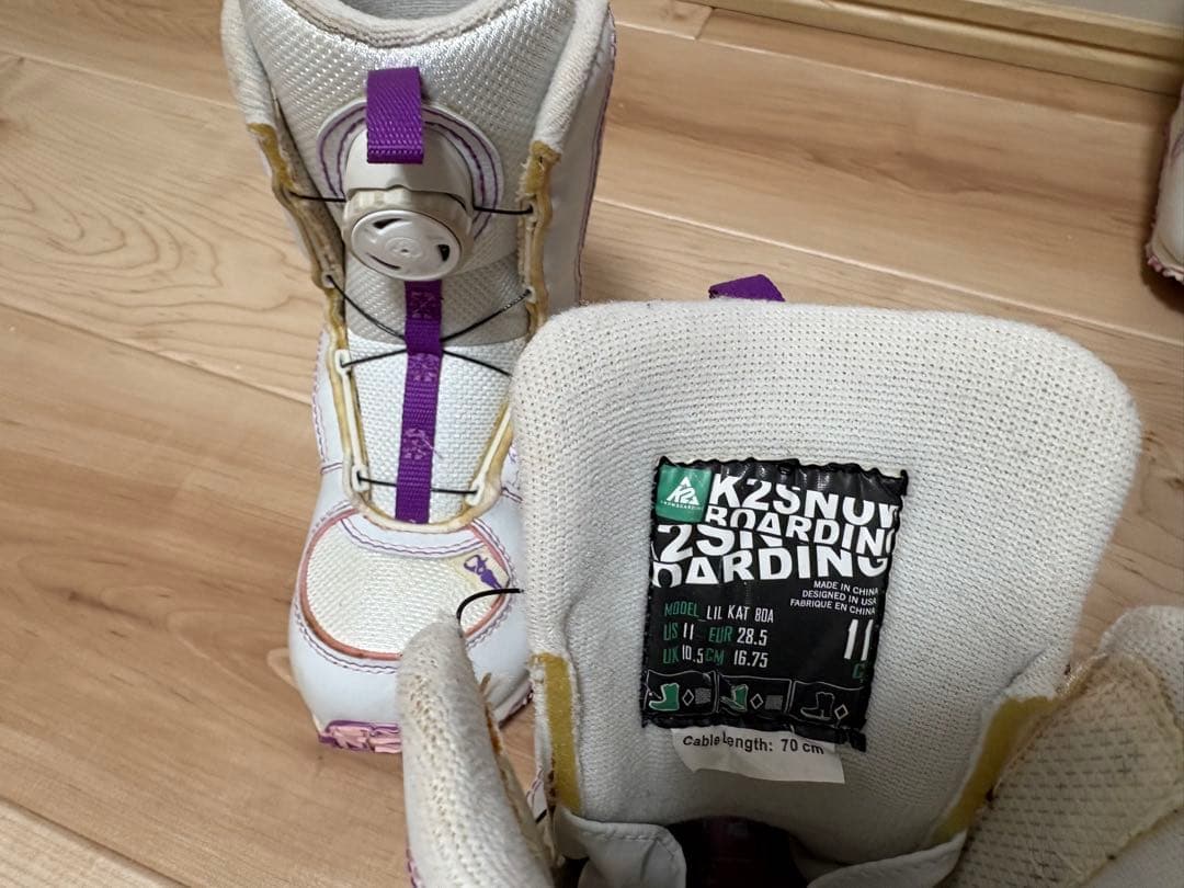 スノーボード　ビンディング　K2 90センチ