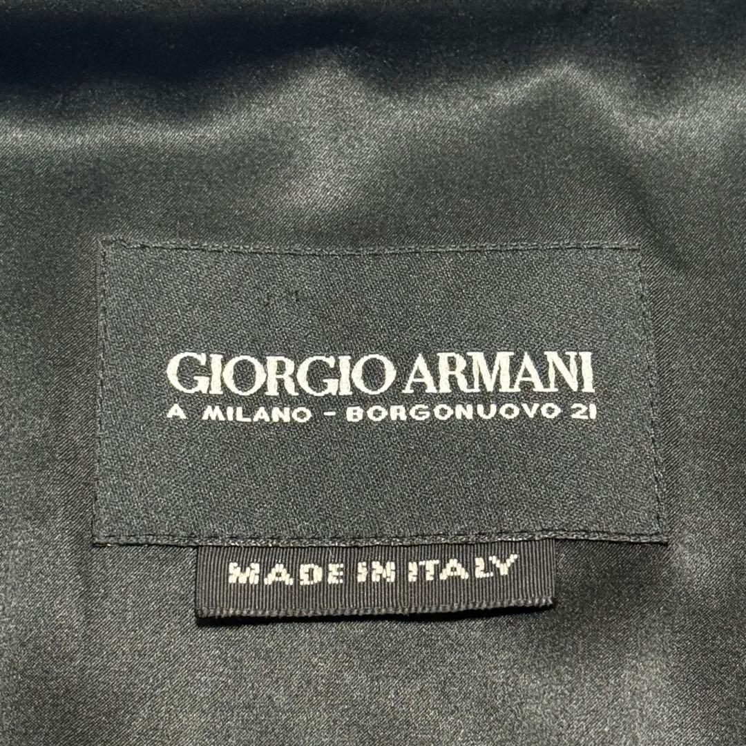 GIORGIO ARMANI ジョルジオアルマーニ ベロアジャケット 44