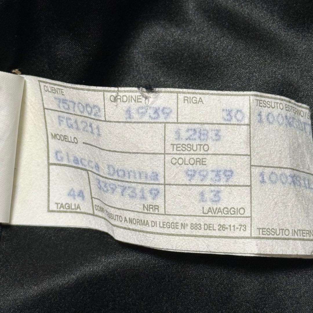 GIORGIO ARMANI ジョルジオアルマーニ ベロアジャケット 44