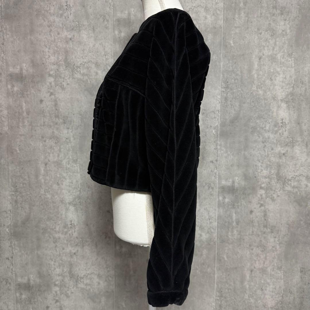 GIORGIO ARMANI ジョルジオアルマーニ ベロアジャケット 44