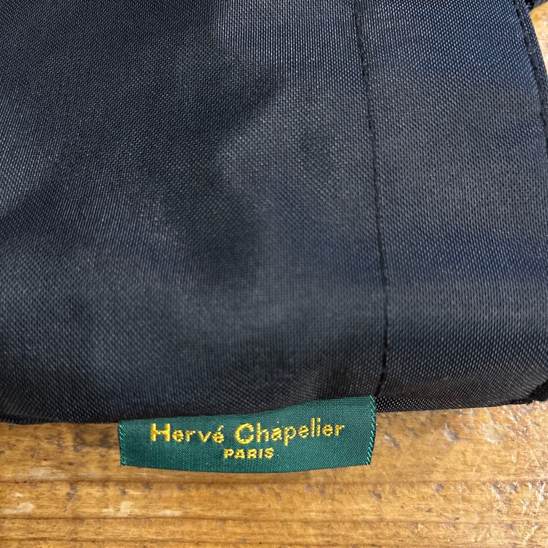 エルベシャプリエ トートバッグ 舟形　ブラック