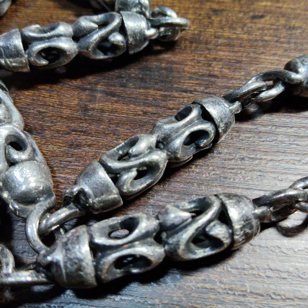 アージェントグリームダブルクリップ ウォレットチェーン