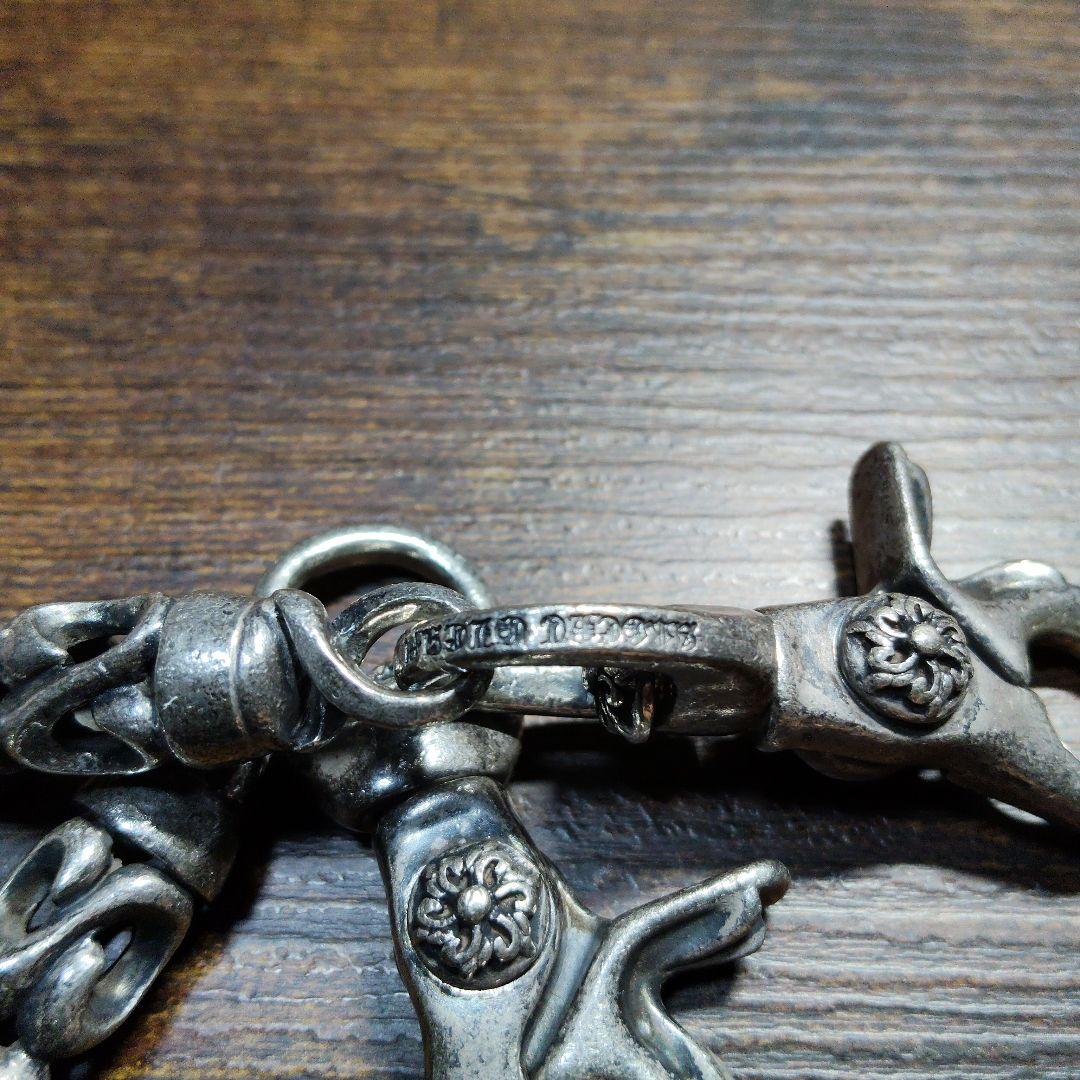 アージェントグリームダブルクリップ ウォレットチェーン