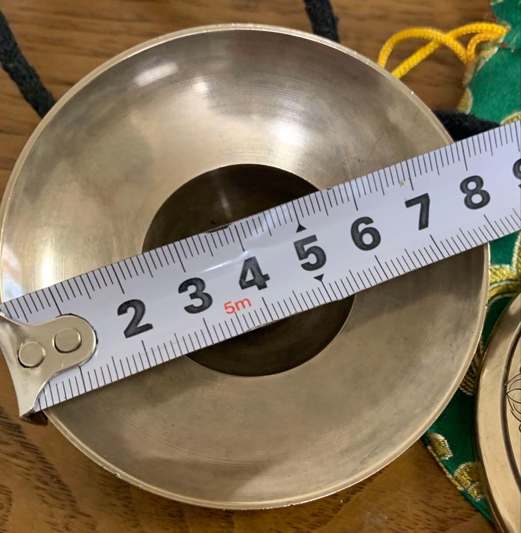 特大ティンシャ8cm ティンシャ袋付き