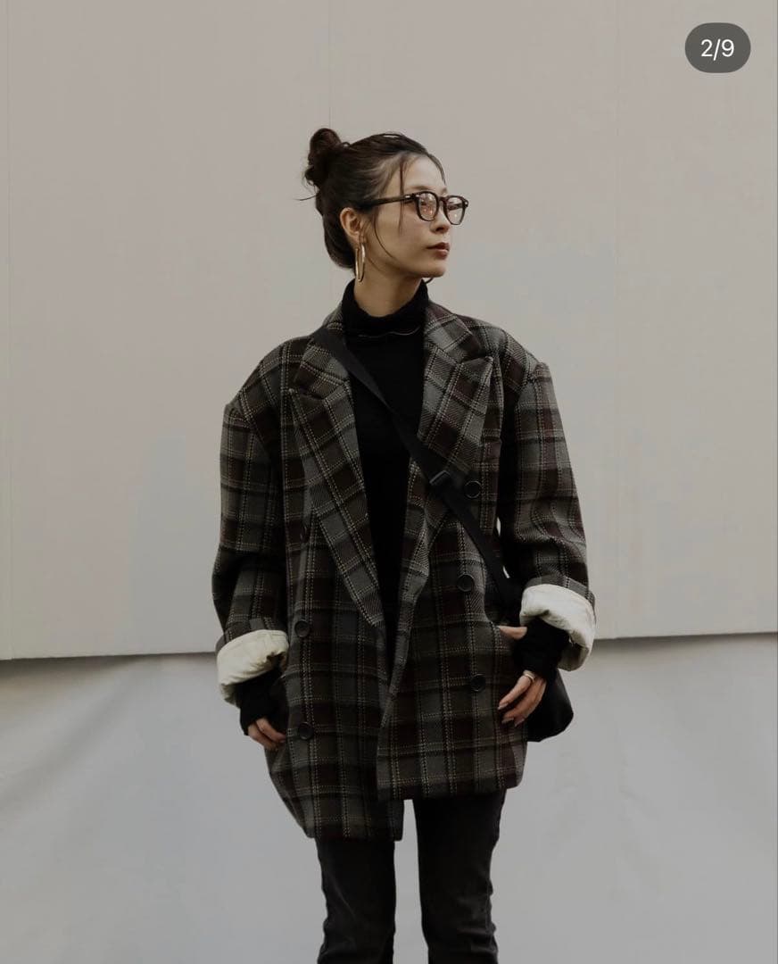 う*た様 正規品 CLANE OVER SHOULDER PEAKED LAPE