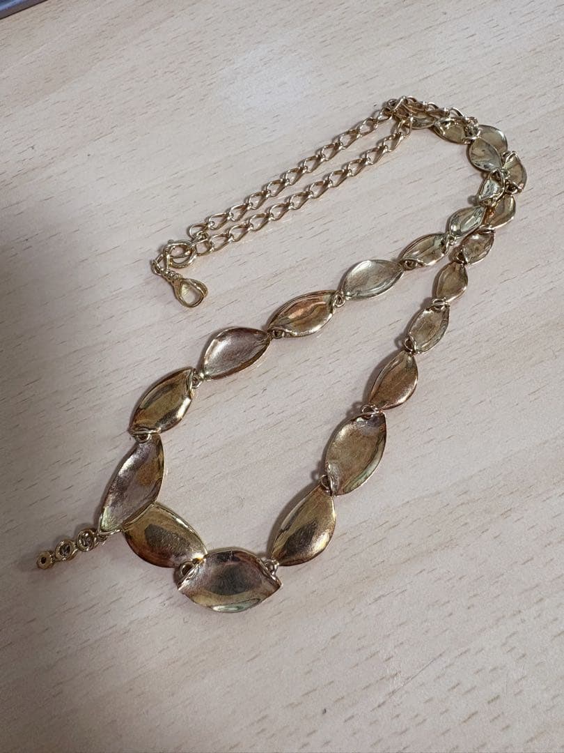 18k 0.22ct デザインネックレス　ゴールド