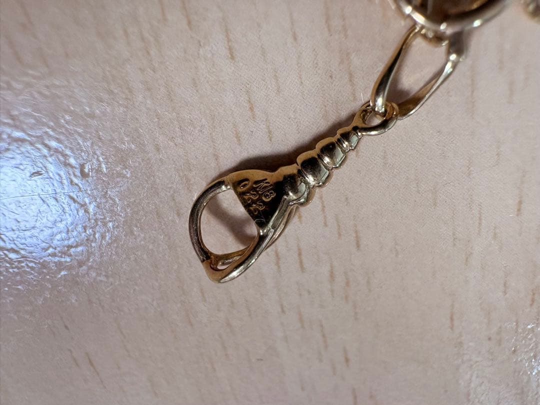 18k 0.22ct デザインネックレス　ゴールド