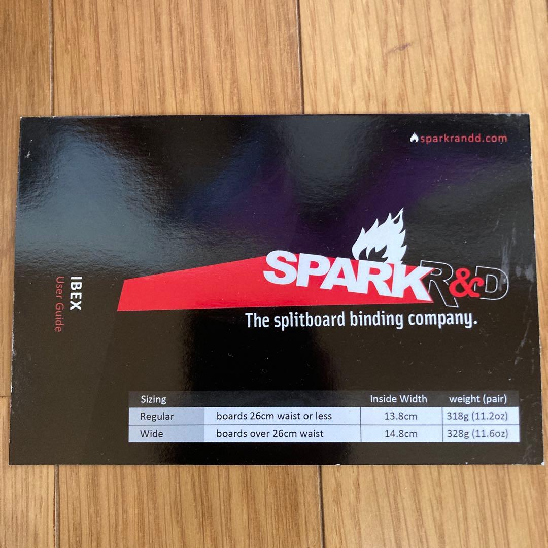 SPARKR&D ibex スパーク　クランポン　レギュラー　箱入り未使用品
