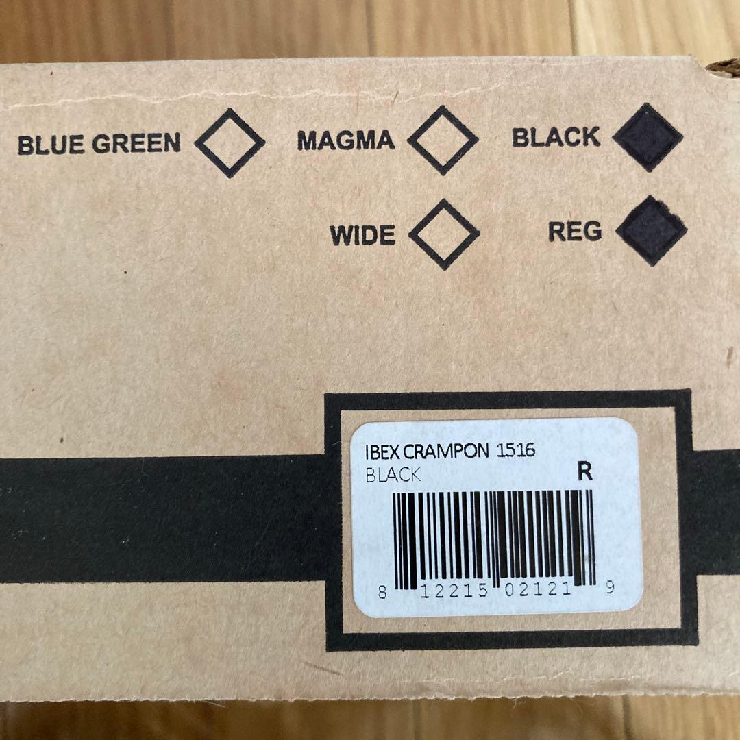 SPARKR&D ibex スパーク　クランポン　レギュラー　箱入り未使用品