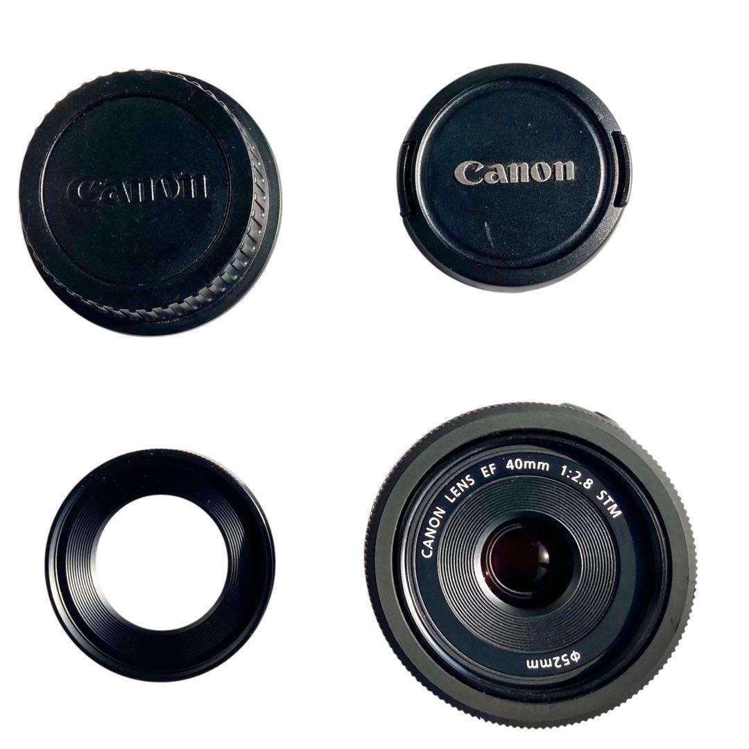 Canon EF 40mm f/2.8 STM レンズ パンケーキレンズ