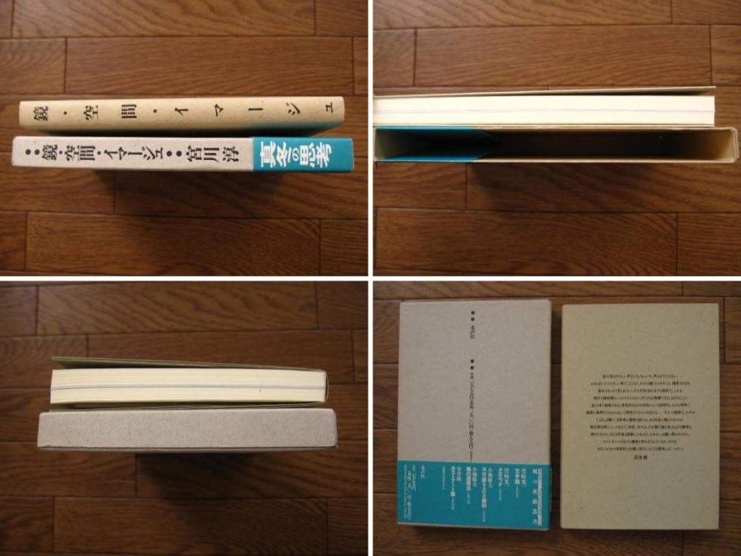 鏡・空間・イマージュ / 宮川淳 / 真冬の思考 / 小冊子 帯付き