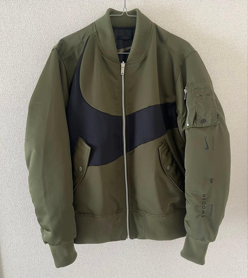 NIKE ナイキ スウォッシュ MA-1 リバーシブル ボンバー ジャケット