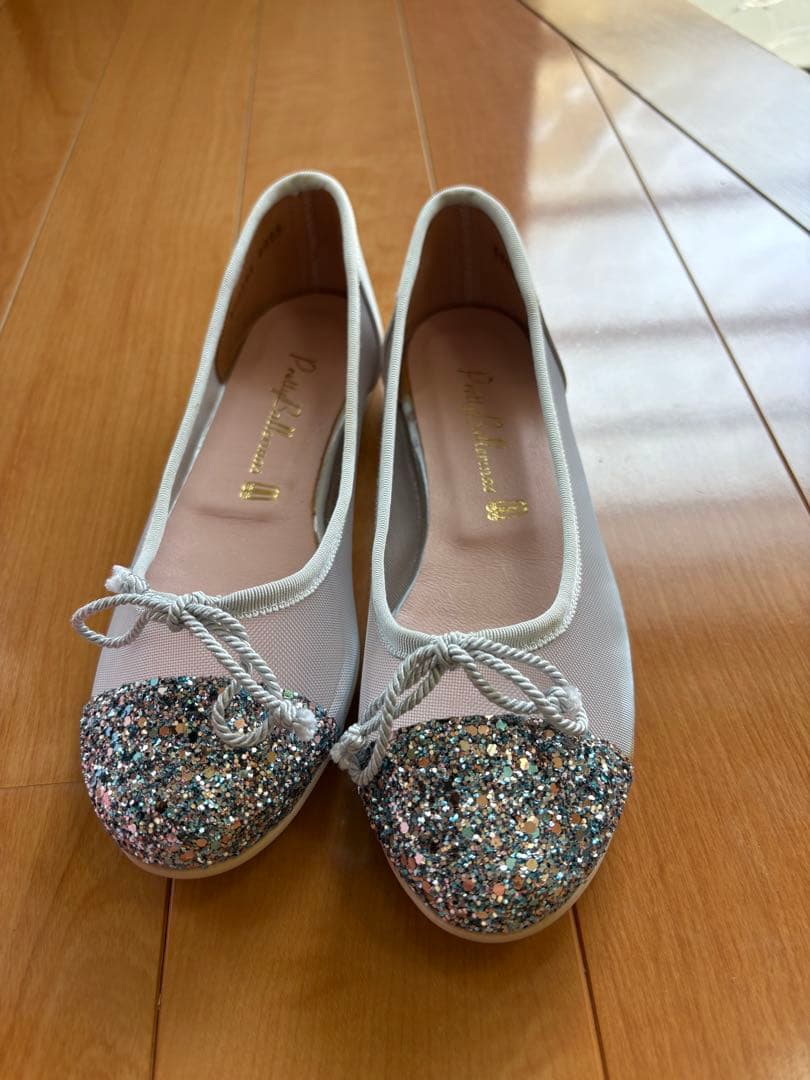 【新品未使用】プリティバレリーナ　バレエシューズ　サイズ23㎝　22.5㎝