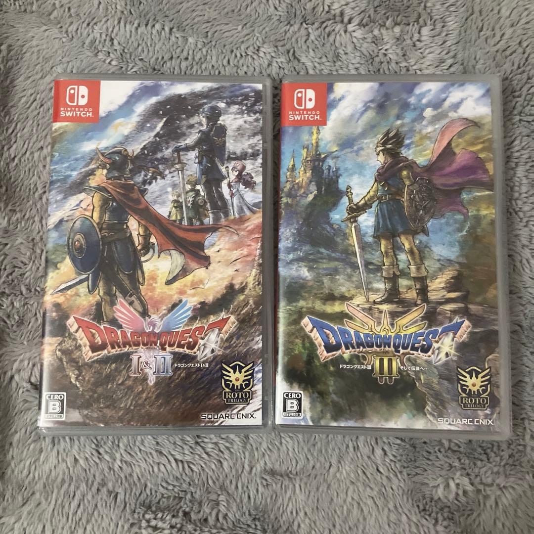 抹*テ様 ドラゴンクエスト1・2 &ドラゴンクエスト3セット SWITCH用 ソ