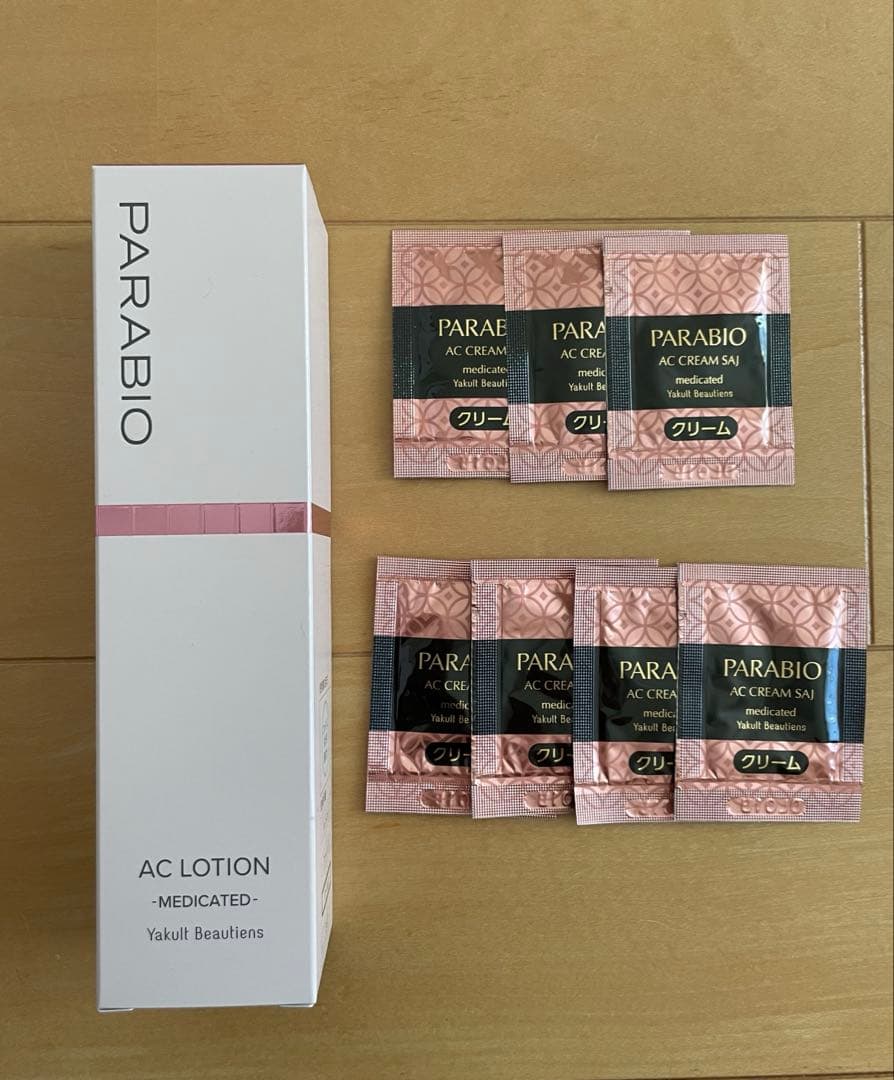 【新品・未使用】ヤクルトPARABIO ACローション クリーム サイ 付き！