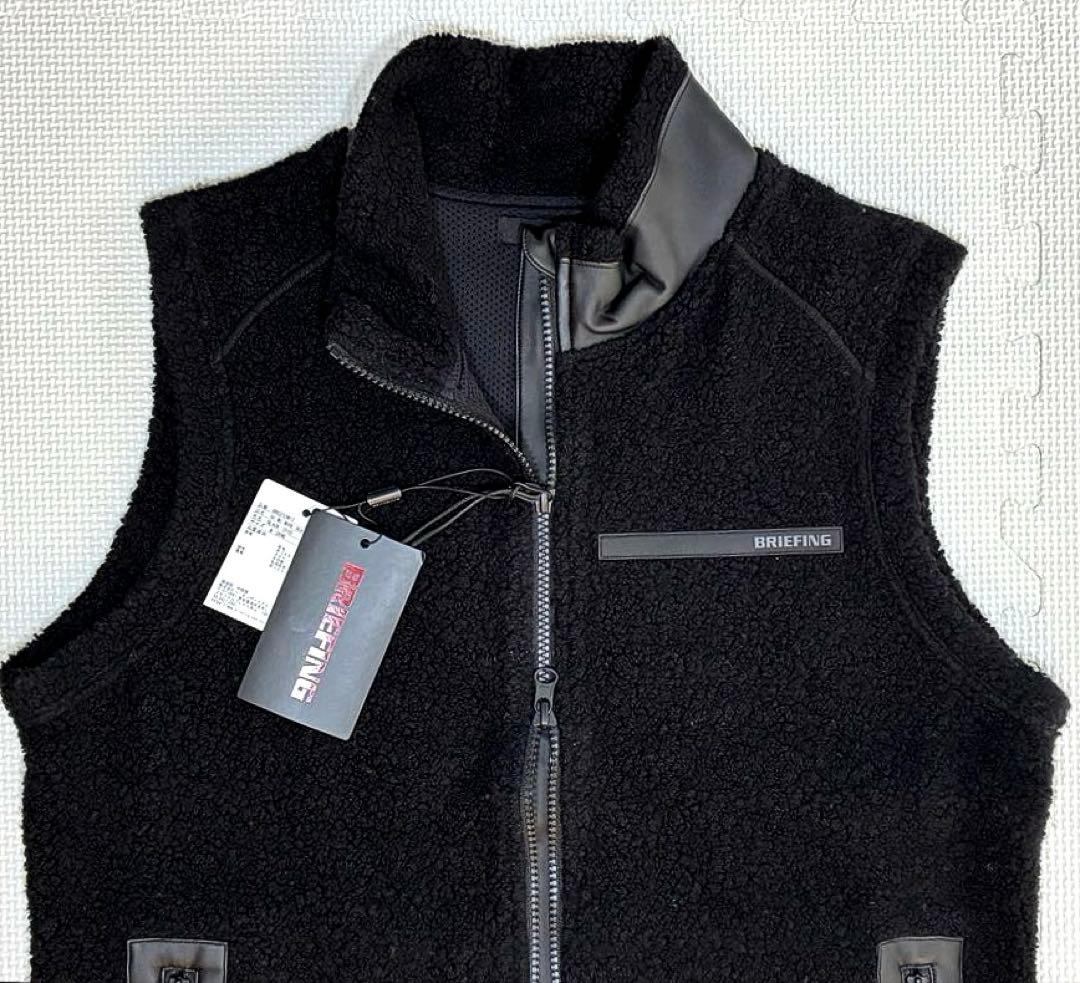 BRIEFING SH MS WOOL BOA VEST（BLACK／M）
