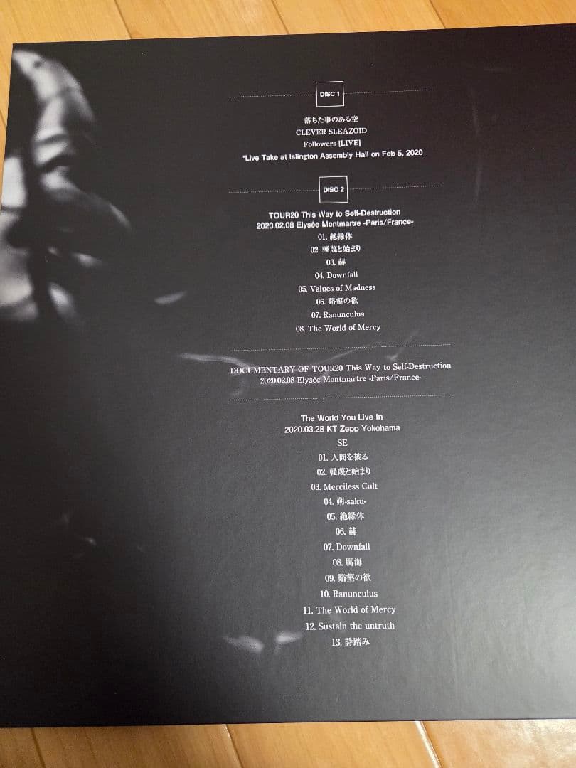 DIR EN GREY 落ちた事のある空 ぴあアリーナMM特別仕様