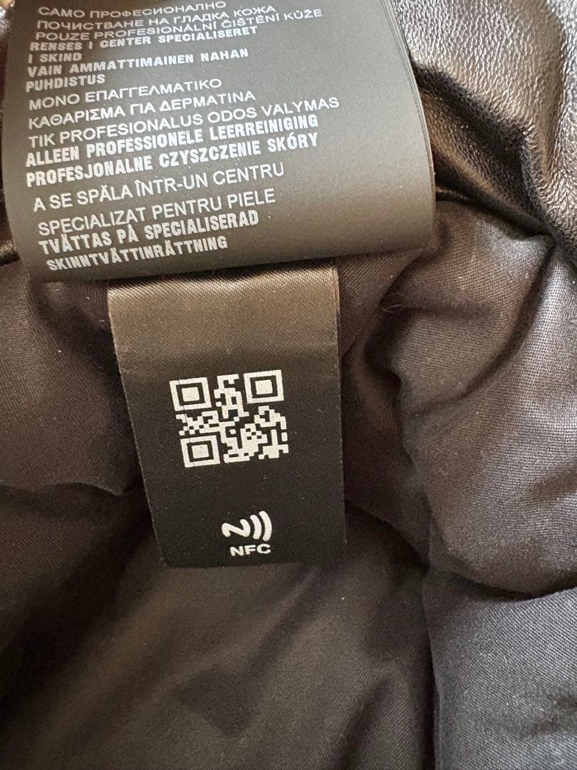 美品☆【PRADA】レザー バケット ハット L