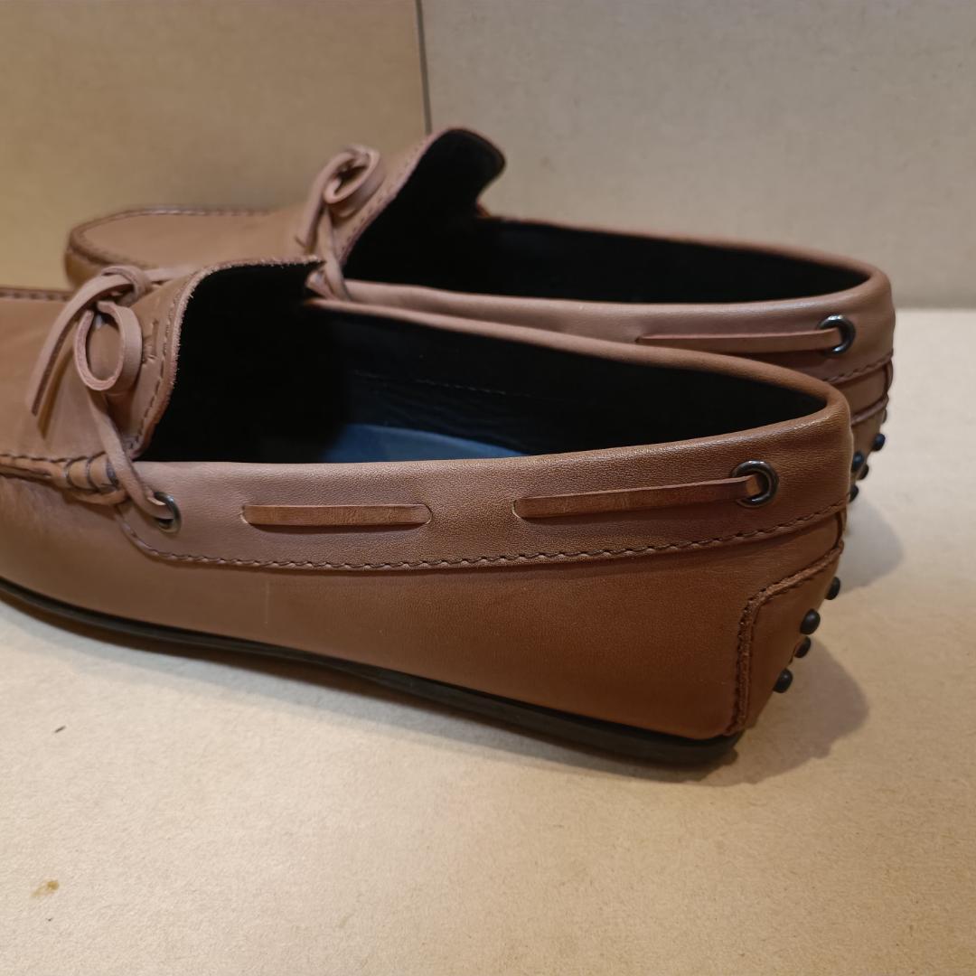 トッズ（TOD'S） イタリア製ドライビングシューズ 茶 UK8