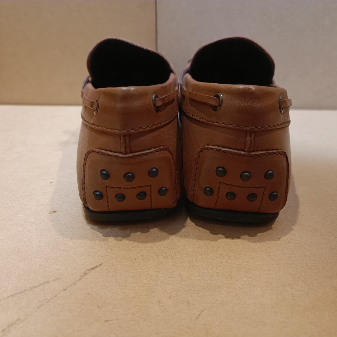 トッズ（TOD'S） イタリア製ドライビングシューズ 茶 UK8