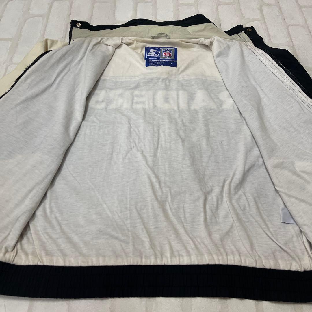 値下げ 90s レイダース RAIDERS スターター ロゴ 刺繍 ナイロンJK