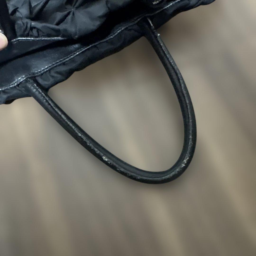 【最終値下げ】PRADA ブラック トートバッグ　ハンドバッグ　プラダ　レア