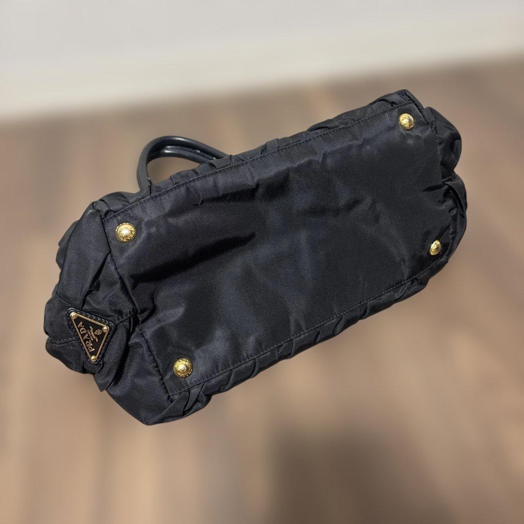 【最終値下げ】PRADA ブラック トートバッグ　ハンドバッグ　プラダ　レア
