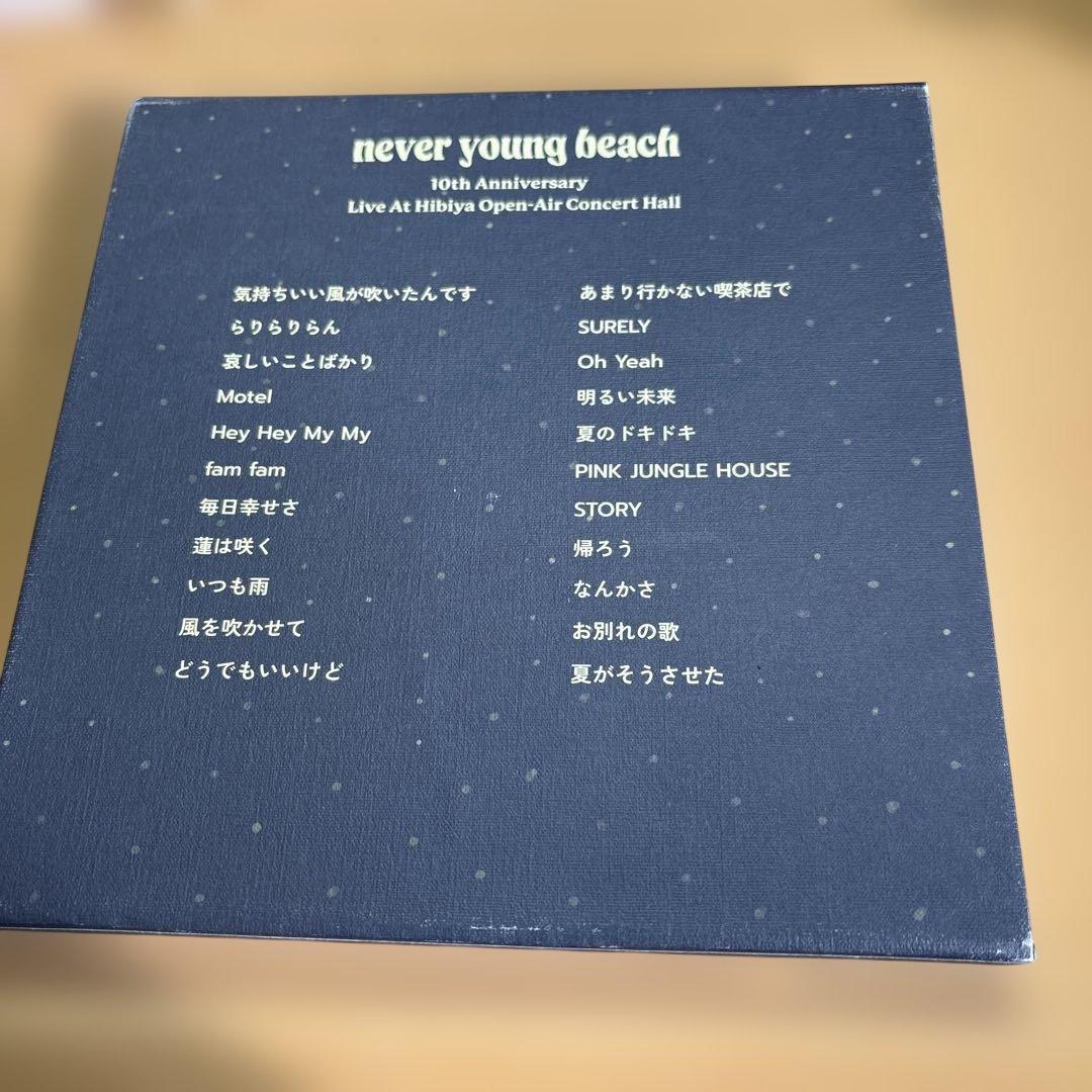never young beach 日比谷野音 BluRay