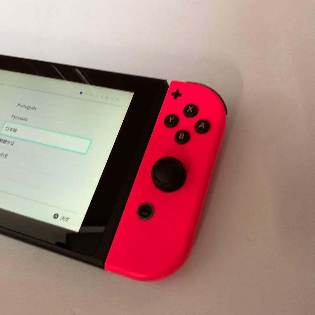 Nintendo Switch 本体 ネオンイエロー/ネオンピンク　スイッチ本体