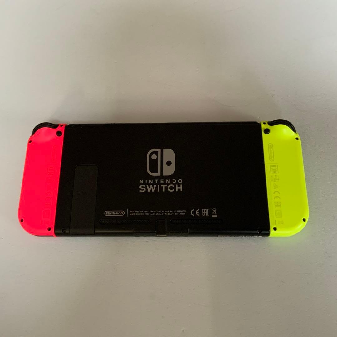 Nintendo Switch 本体 ネオンイエロー/ネオンピンク　スイッチ本体