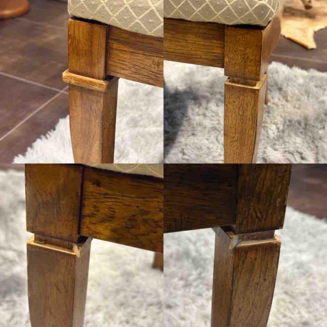 高級　DREXEL ドレクセル　アンティーク　ヴィンテージ　かごめ編み　YS