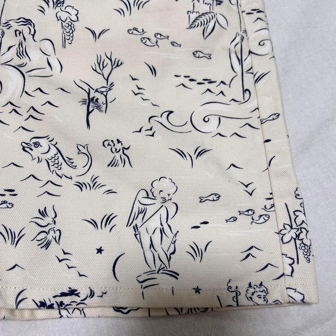 SHRIMPS ヘクター シーゴッズプリント コットンポプリン ショーツ