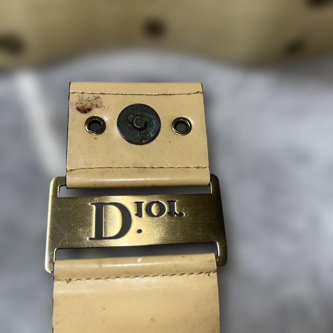 Dior ロゴプリント ショルダーバッグ