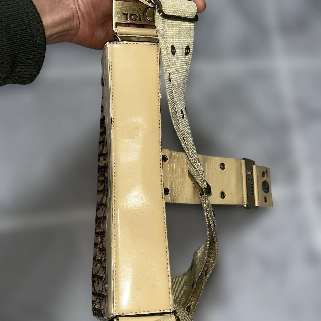 Dior ロゴプリント ショルダーバッグ