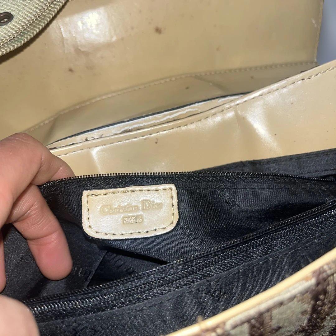 Dior ロゴプリント ショルダーバッグ