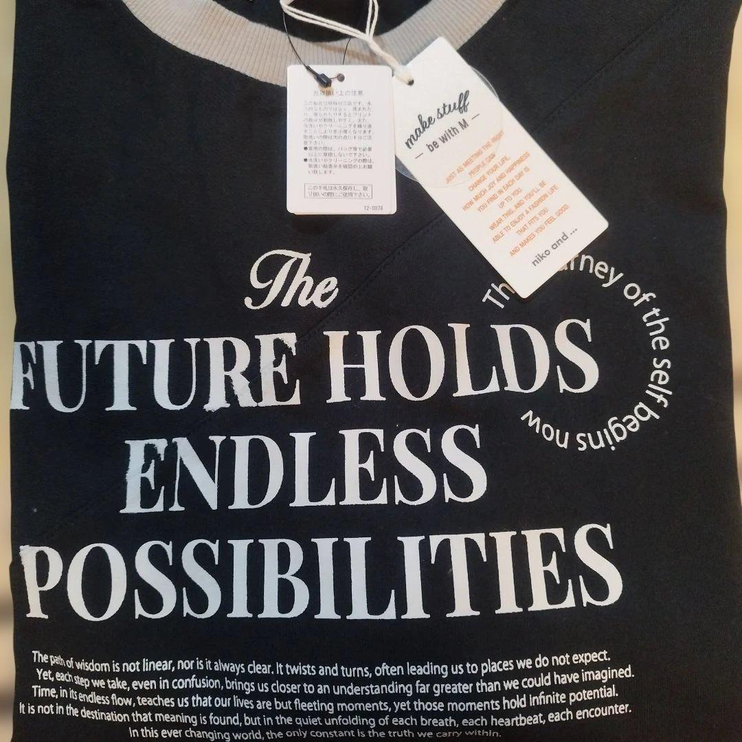 新品ニコアンド[be with M]Misayoリメイクライクプルオーバー