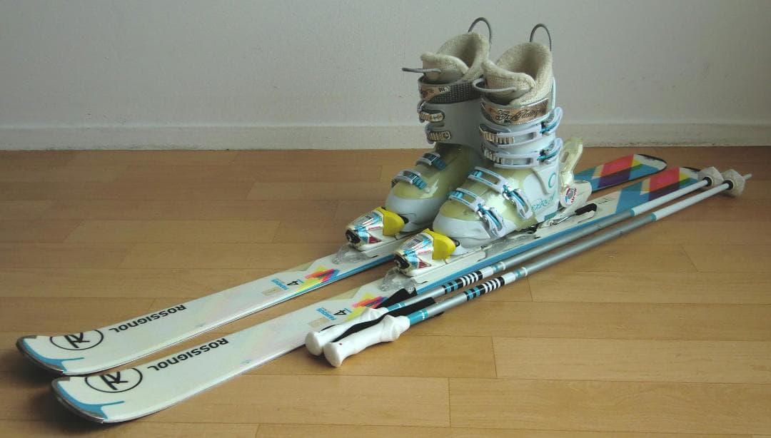 ■■1月限定■送料無料■女性用スキーセット■142/24-24.5■メンテ付■■